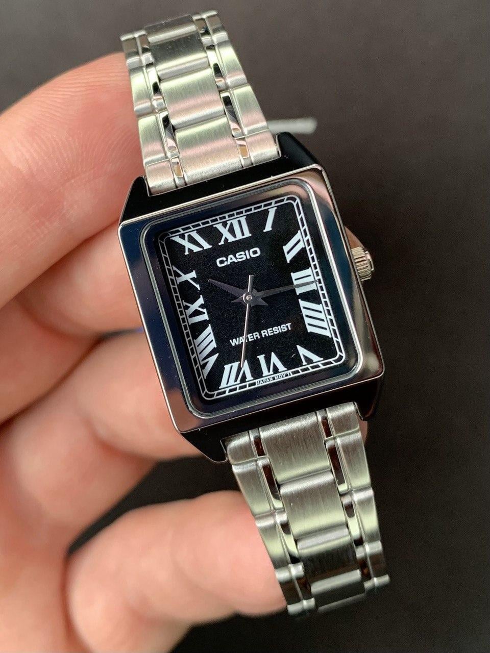 Наручные часы женские Casio LTP-V007D-1B Lady Timeless Collection Черный (2895547127)
