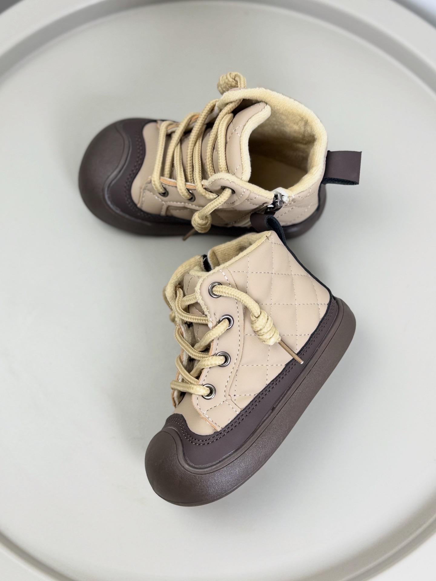 Ботинки детские осенние 1617 р. 25 Бежевый (29816039)