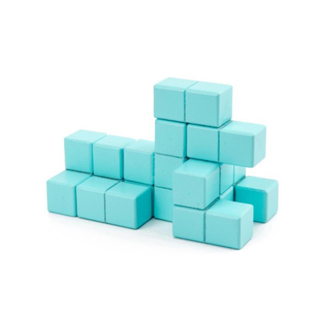 Дерев'яна розвиваюча гра Lesko 3D Building Model для дітей (DL-0236) - фото 4