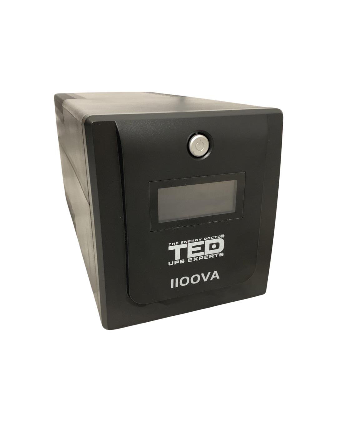 Источник бесперебойного питания UPS TED 500W 1100VA (250044)