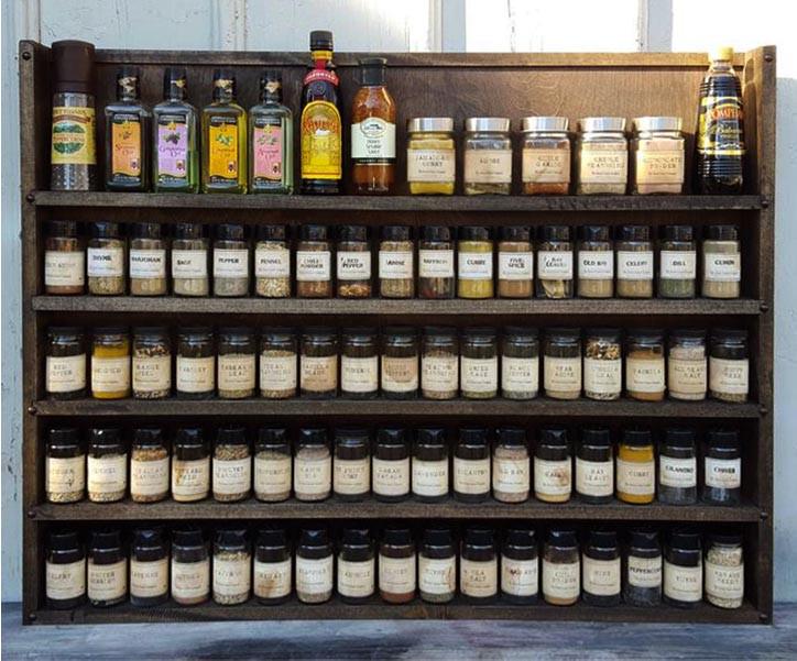 Органайзер для специй из дерева Типарос Мокко (СПЦ-009510)