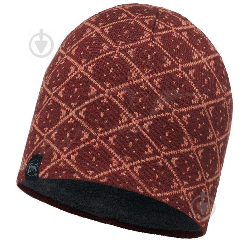 Шапка Buff Knitted & Polar Hat Ardal Wine (1033-BU 113514.403.10.00) - фото 1