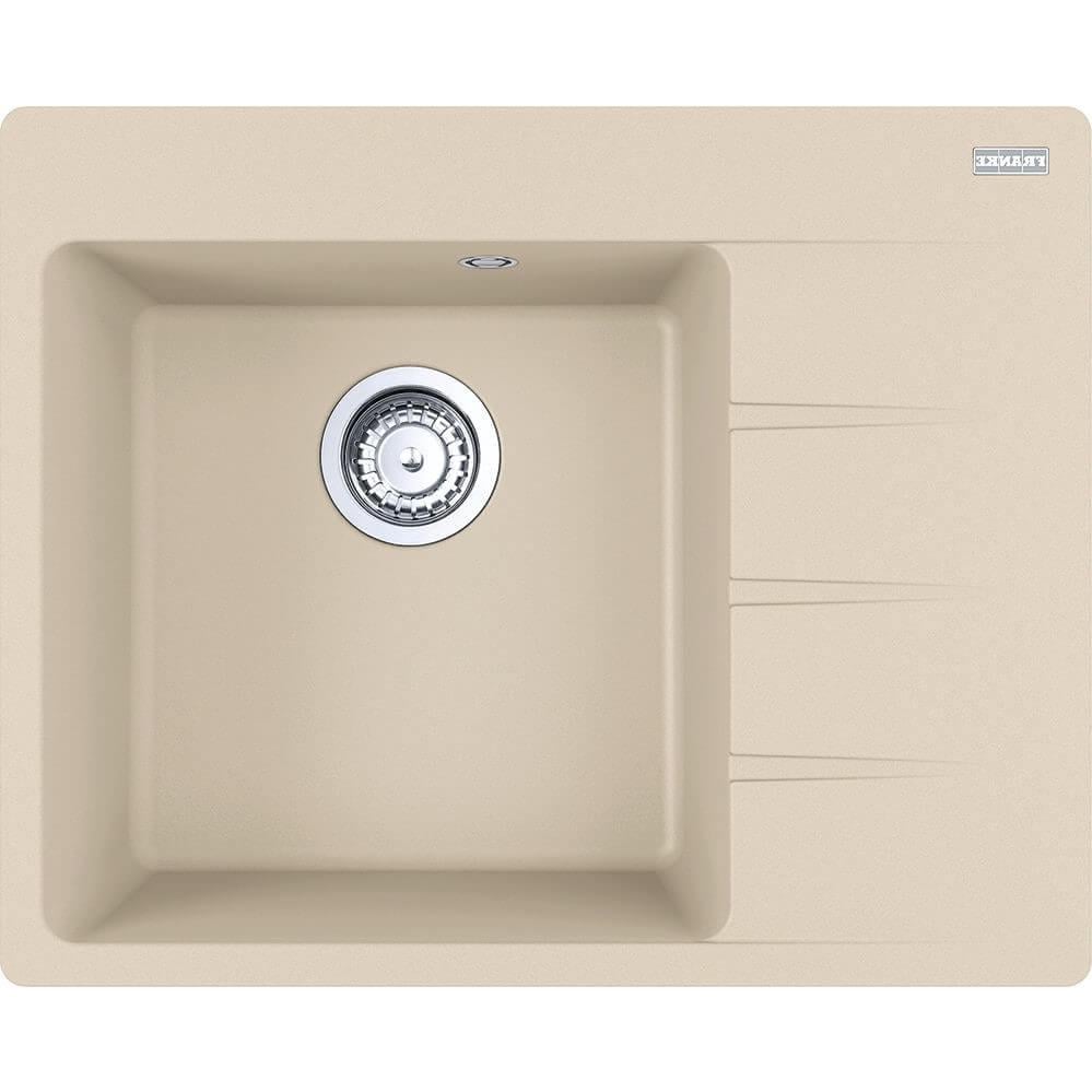 Мойка кухонная Franke гранит 114.0630.459 620x500 мм прямоугольная Бежевый (225569)