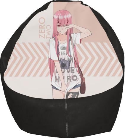 Кресло-груша Darling in the Franxx Zero Two S (13244446) Кресло-груша Darling in the Franxx Zero Two S (13244446)