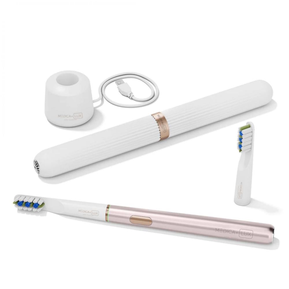 Зубна щітка звукова MEDICA+ LUX Probrush 10Х Portable Rose Gold (18648) - фото 1