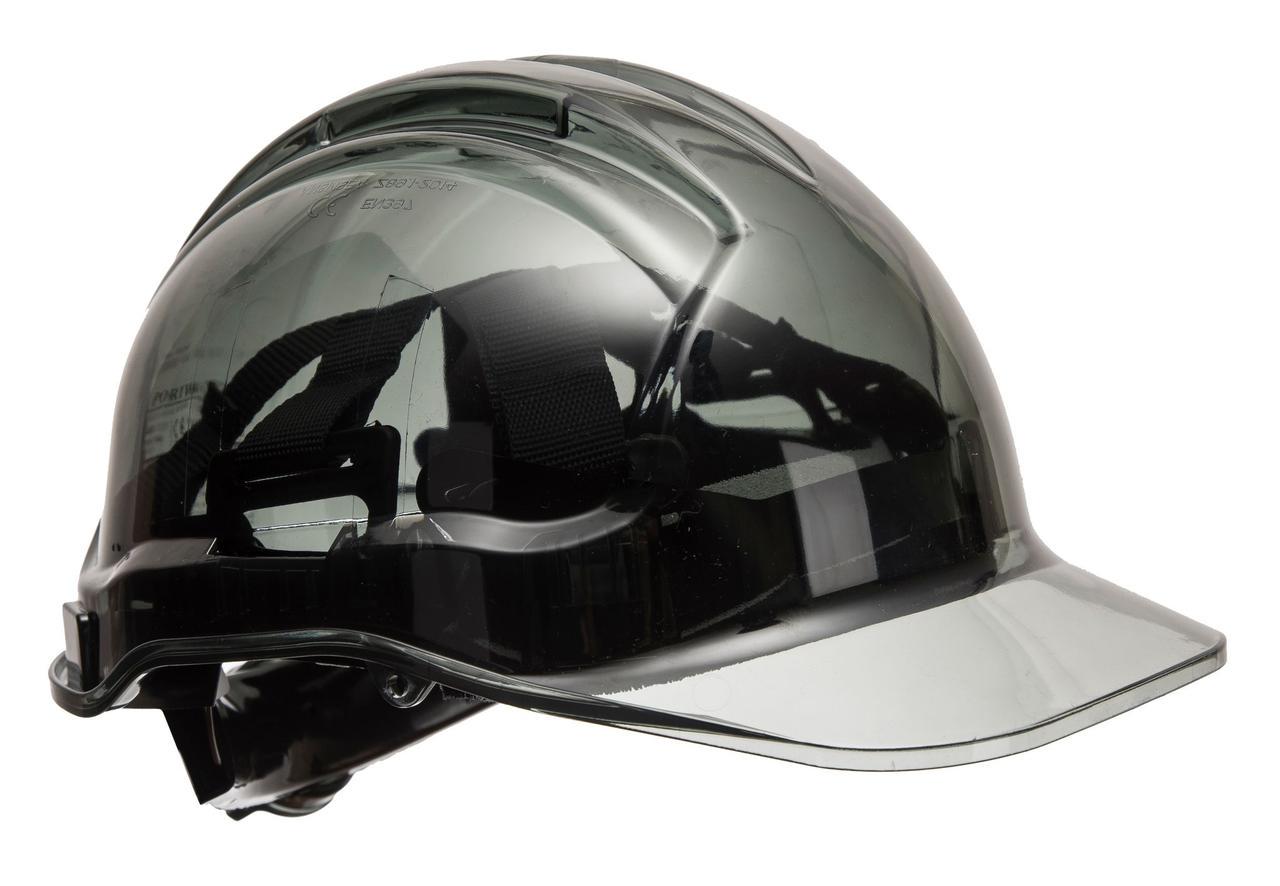 Защитная каска Portwest Peak View Plus с храповым механизмом PV64 Дымчатый