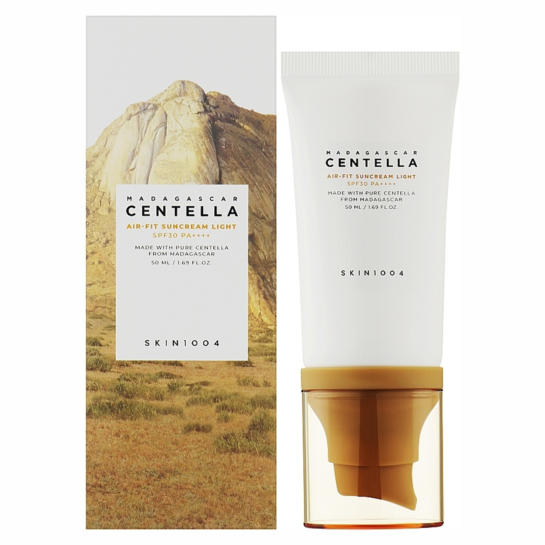 Крем для защиты от солнца SKIN1004 Madagascar Centella Air-Fit SPF50+ 50 мл Крем для защиты от солнца SKIN1004 Madagascar Centella Air-Fit SPF50+ 50 мл