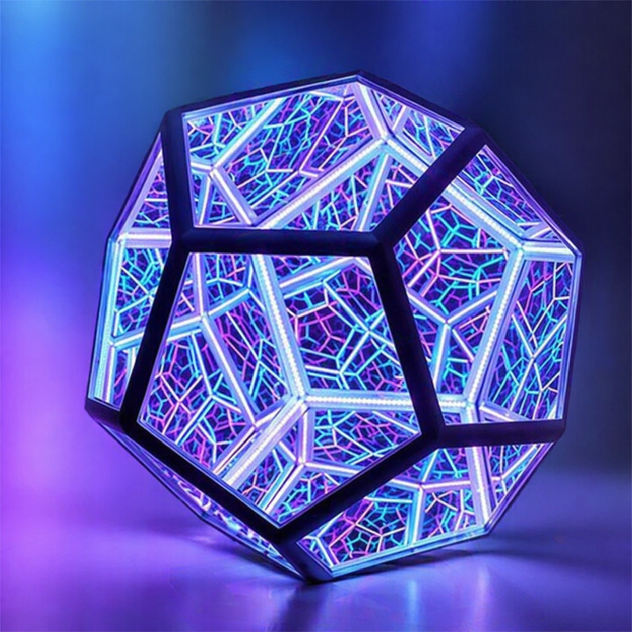 Ночник Додекаэдр USB 3D светодиодный 7 цветов (1012-941-00)