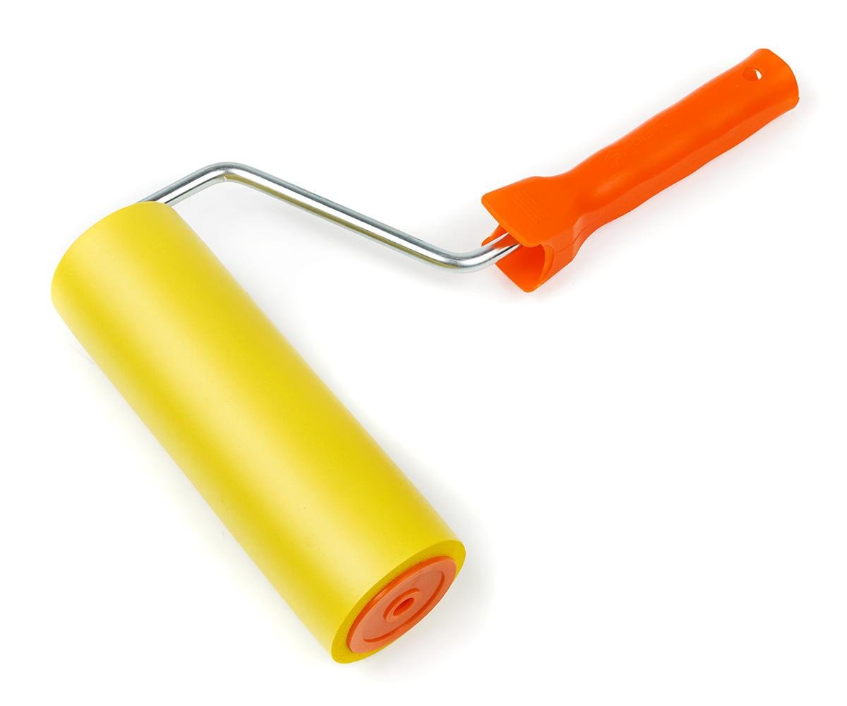 Валик притискний Polax гумовий з ручкою 8х180 мм (21-003)