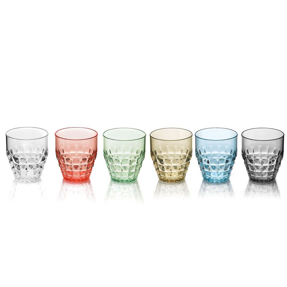 Набор стаканов Guzzini Tiffany из пластика 350 мл Мультиколор (169-135-22570252) Набор стаканов Guzzini Tiffany из пластика 350 мл Мультиколор (169-135-22570252)