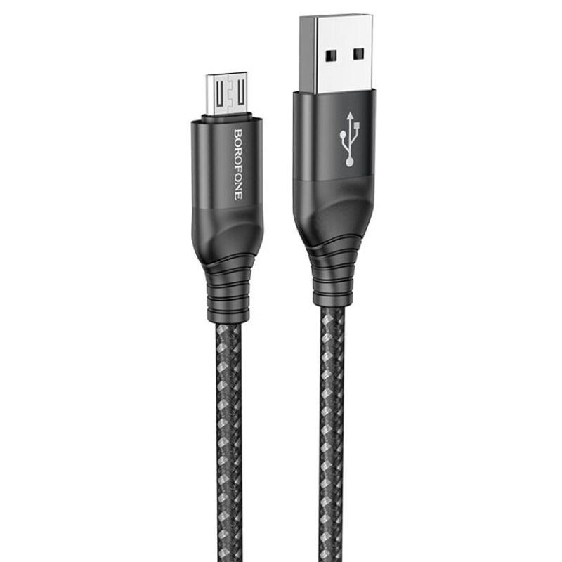 Кабель дата Borofone BX56 Delightful USB to Micro-USB 1 м Black (00000064428_1) Кабель дата Borofone BX56 Delightful USB to Micro-USB 1 м Black (00000064428_1)