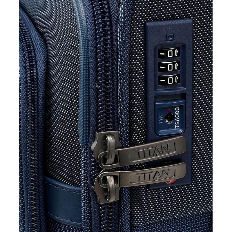 Валіза на 4 колесах Titan Prime S 38 л Navy (Ti391406-20) - фото 4