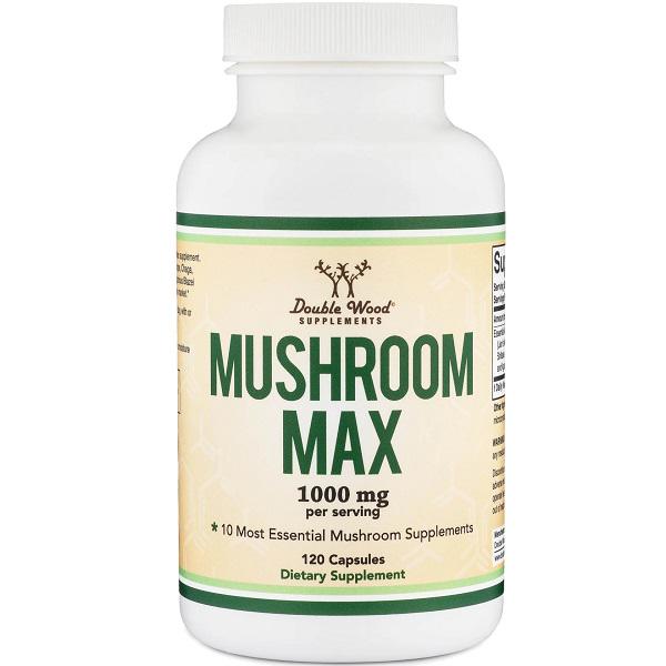 Комплекс грибний Double Wood Mushroom Max 1000 мг 105 порцій 120 капсул (000020107)