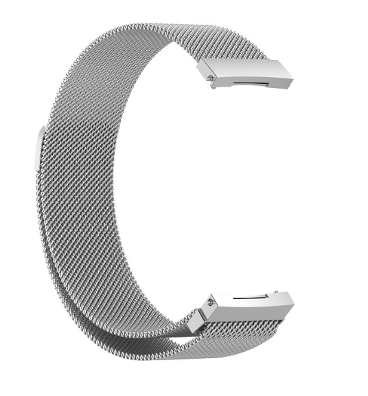 Ремінець DK Metal Ring Milanese Loop Magnetic 22 мм для Xiaomi Haylou Solar LS05 Silver (RT)