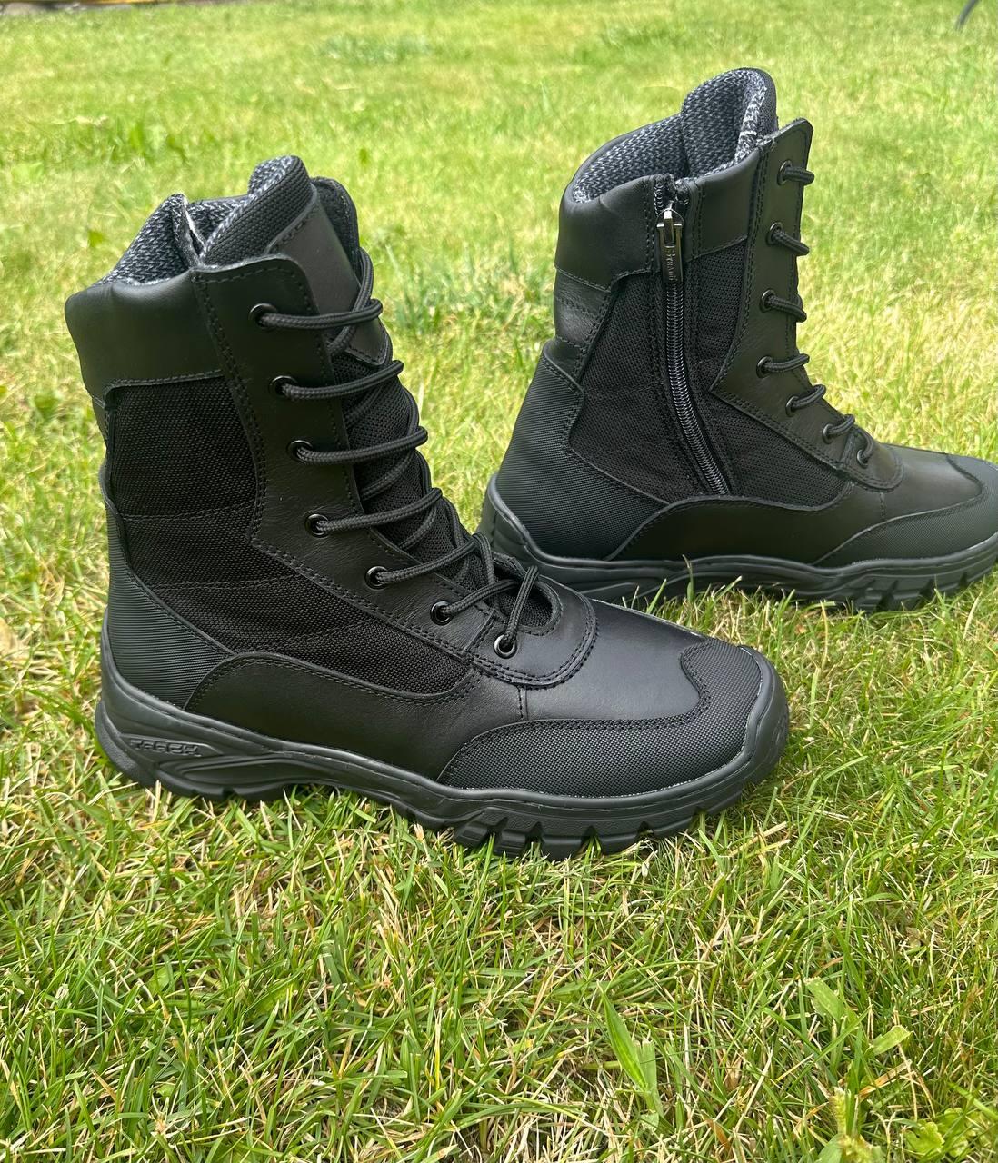 Берцы на молнии 7М2 осень-зима р. 48 Черный (150920261) Берцы на молнии 7М2 осень-зима р. 48 Черный (150920261)