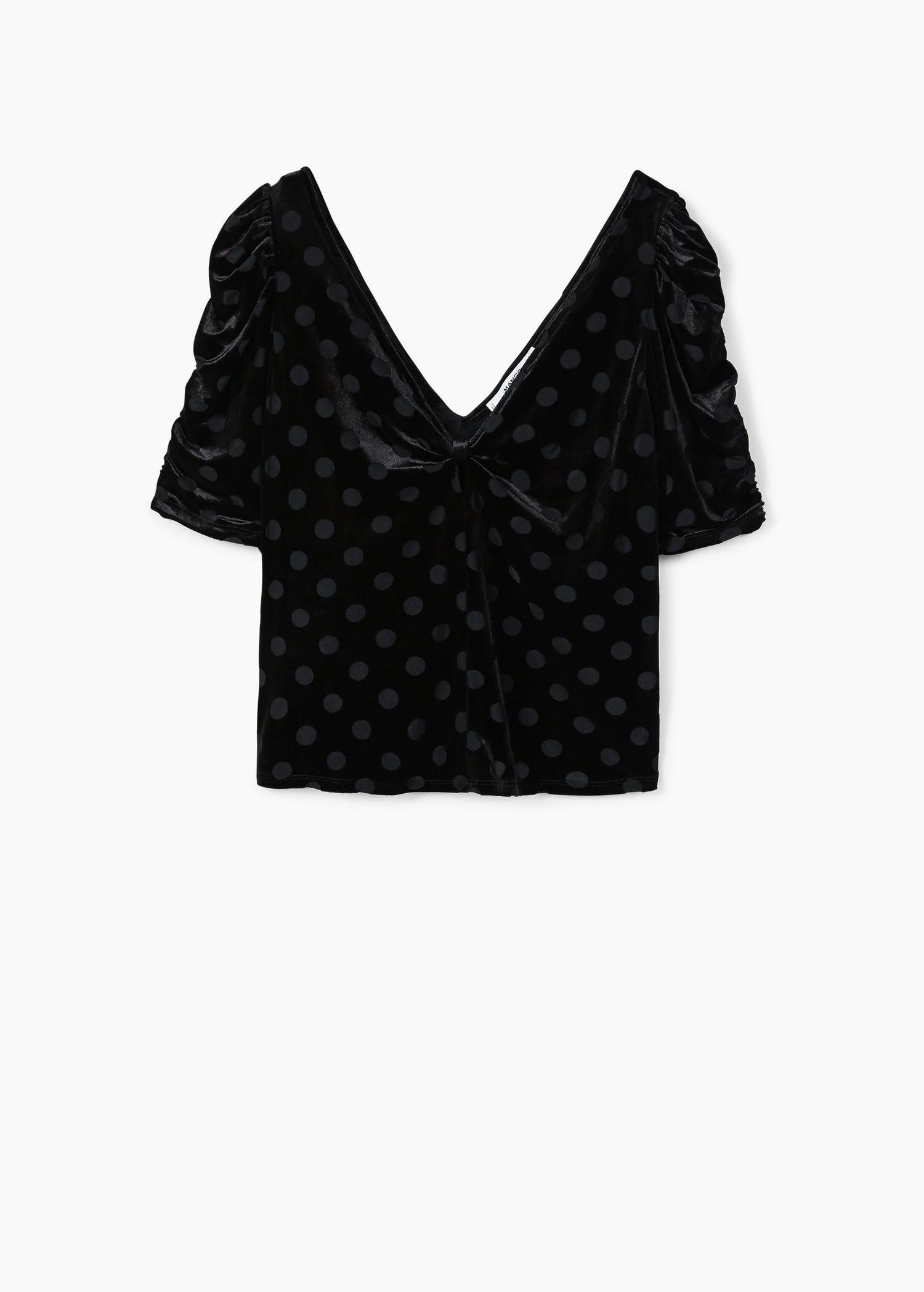 Блузка Mango XS Черный (2000001057483) - фото 5 Блузка Mango XS Черный (2000001057483) - фото 5