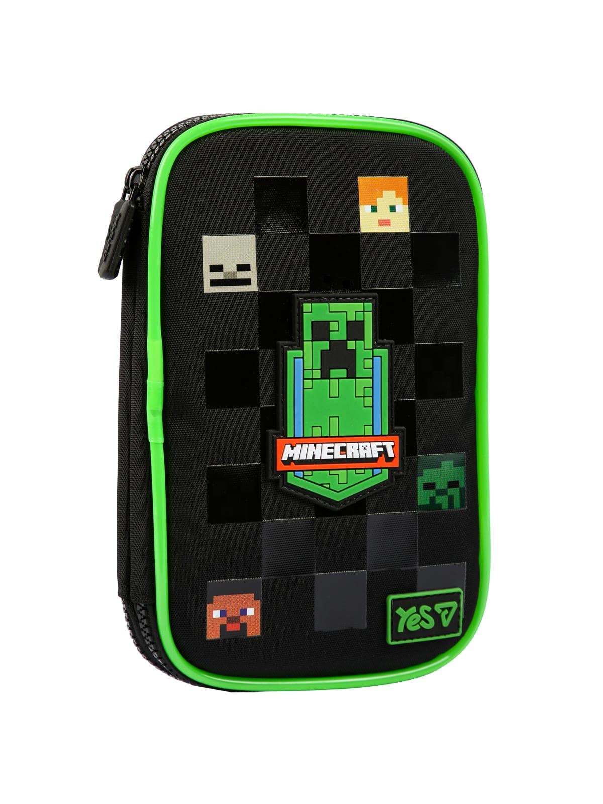 Пенал школьный мягкий YES LED PH-35 Minecraft Reality (533778) Пенал школьный мягкий YES LED PH-35 Minecraft Reality (533778)
