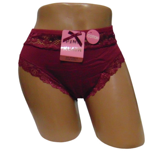 Женские трусики Pink Klain 8912 3XL Бордовый (1767504894)