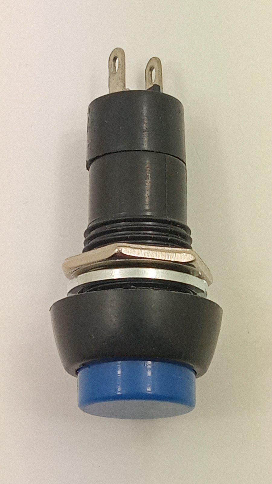 Кнопка з фіксацією PBS-11A 12 мм Синій (32474)