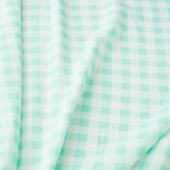 Ткань штапель IDEIA Клеточка 1,5 м Мятный (2200004035987)
