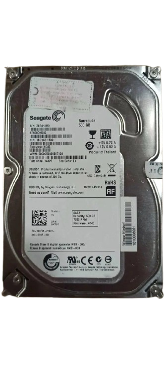 Жесткий диск Seagate Barracuda 500 GB 3,5" 5900 об/мин HDD SATA III (ST500DM002)