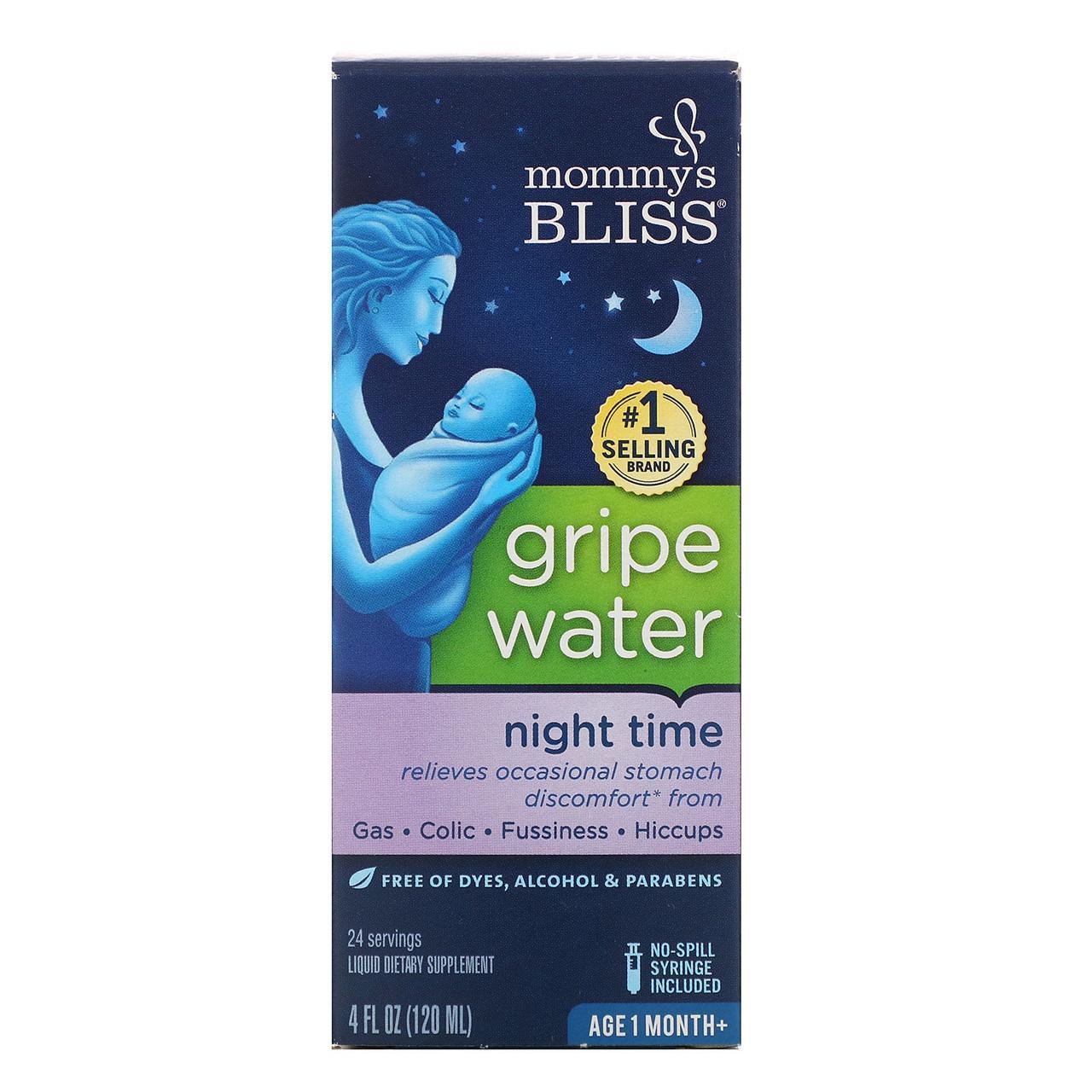 Вода кропова перед сном Gripe Water Mommy's Bliss для дітей 120 мл