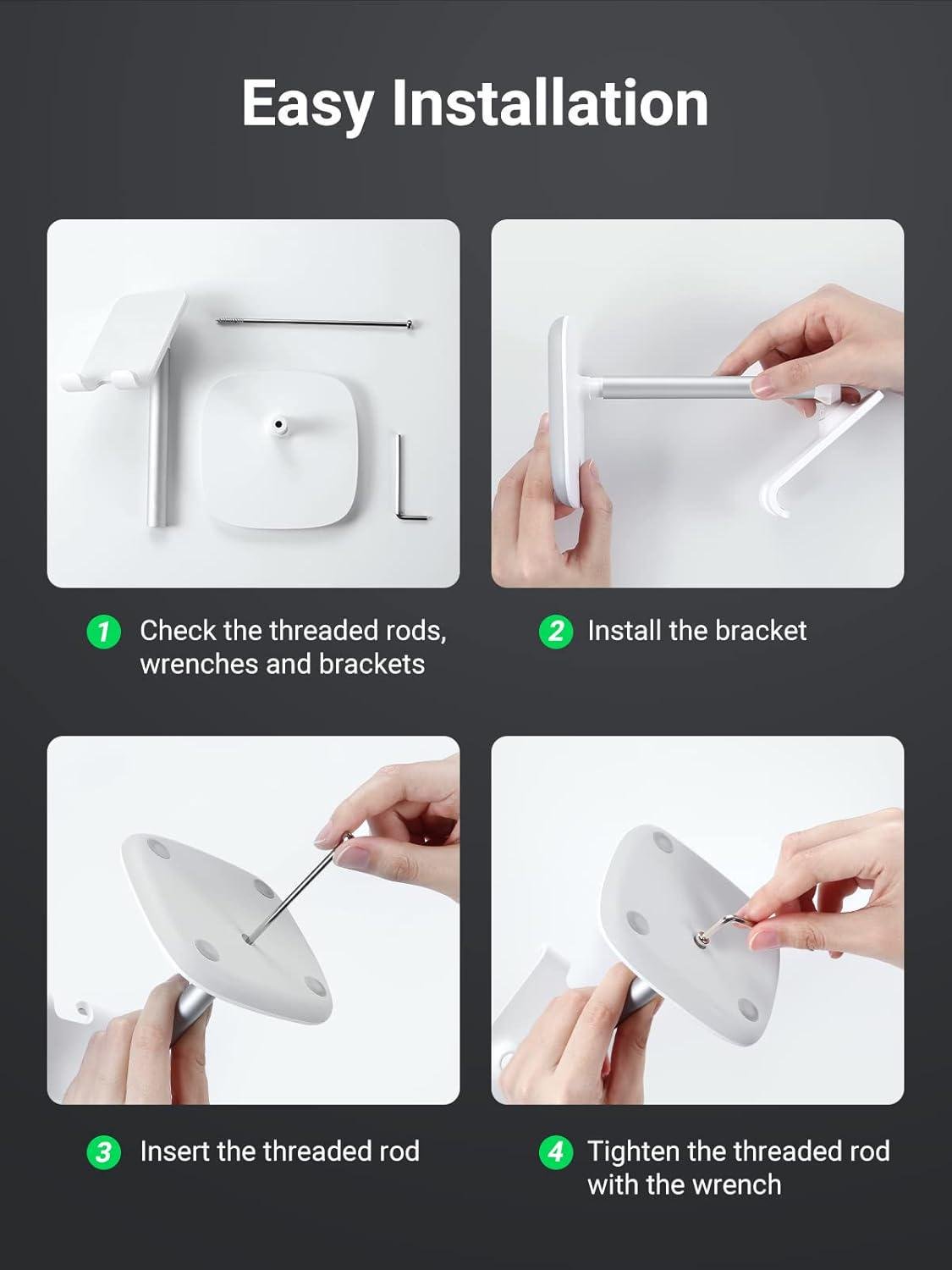 Подставка для телефона/планшета UGREEN настольная Белый (60343) - фото 3 Подставка для телефона/планшета UGREEN настольная Белый (60343) - фото 3