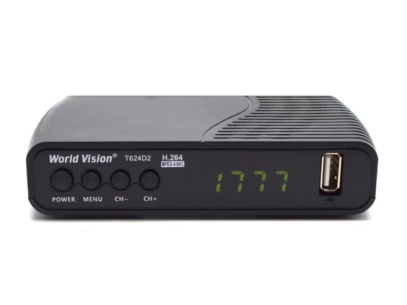 Ресивер цифровой World Vision T624D2 (00211)