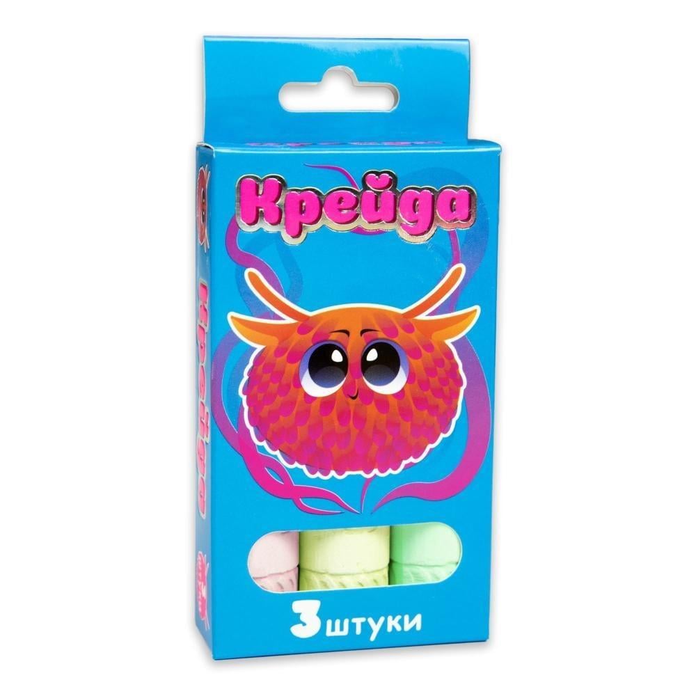 Мел Strateg Шар 3 шт. Разноцветный (5012)