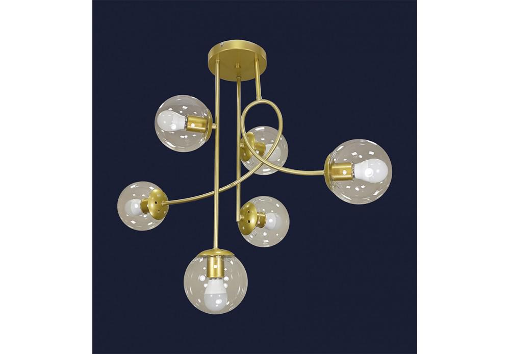 Люстра Levistella 752L7914-6 GD+CL Люстра Levistella 752L7914-6 GD+CL