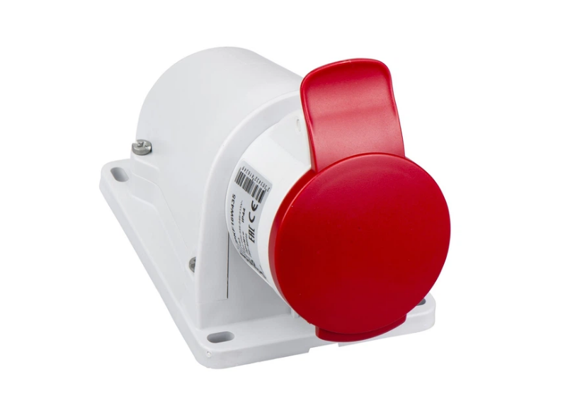 Розетка силовая Schneider Electric PKF16W435 3Р+РЭ+N 16А 380В IP44 (33970637)