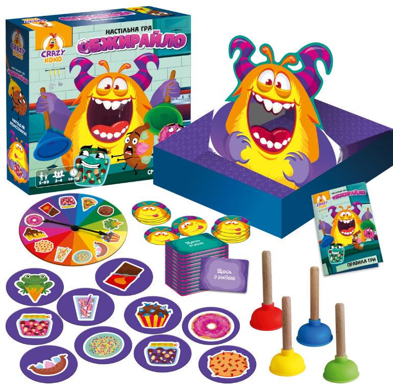 Настільна гра Vladi Toys розважальна Обжирайло VT8055-41 (MTT-189771)