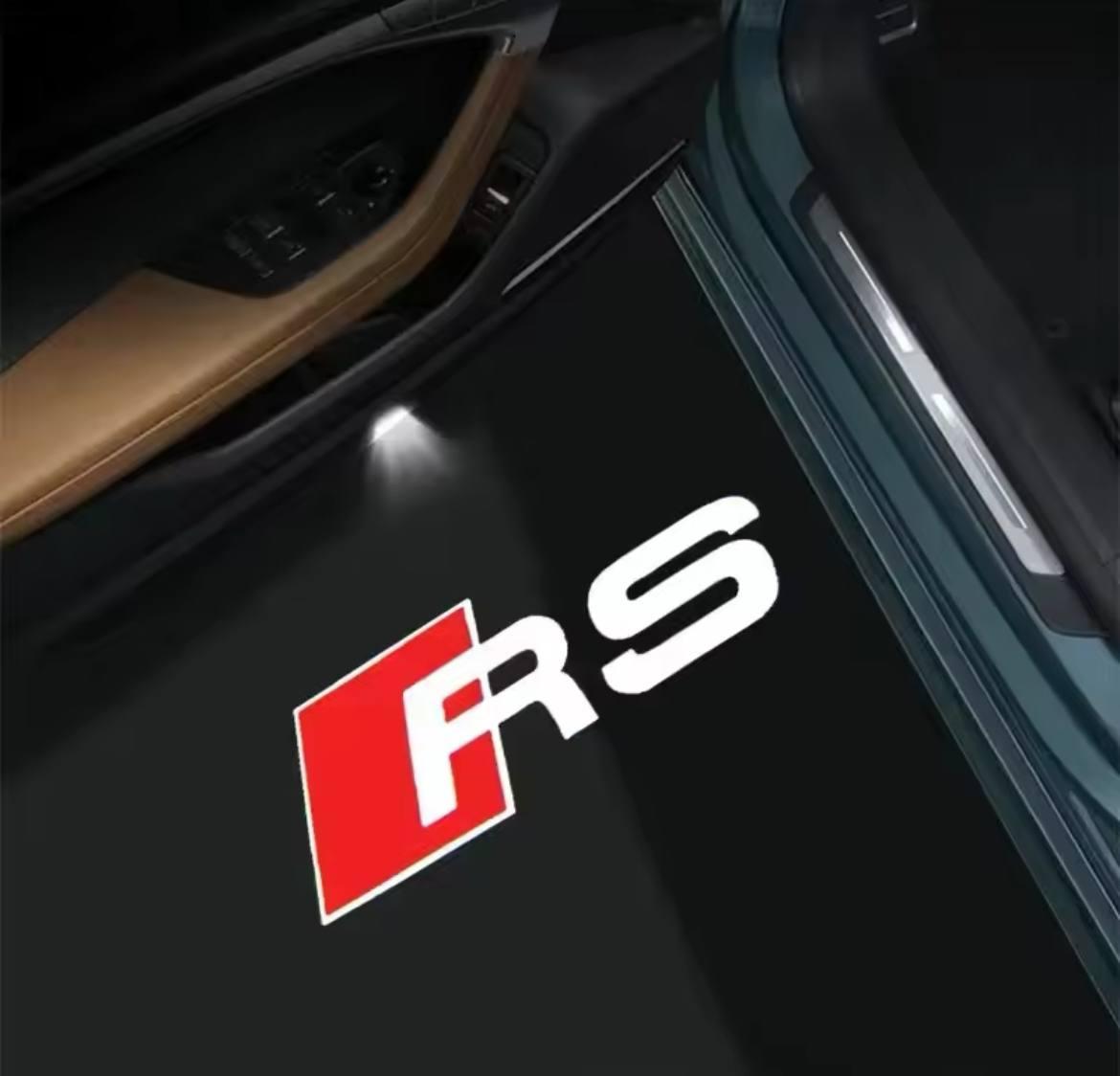 Проекція дверей штатна Audi з логотипом RS лазерна 2 шт. (2541787145) - фото 3 Проекція дверей штатна Audi з логотипом RS лазерна 2 шт. (2541787145) - фото 3