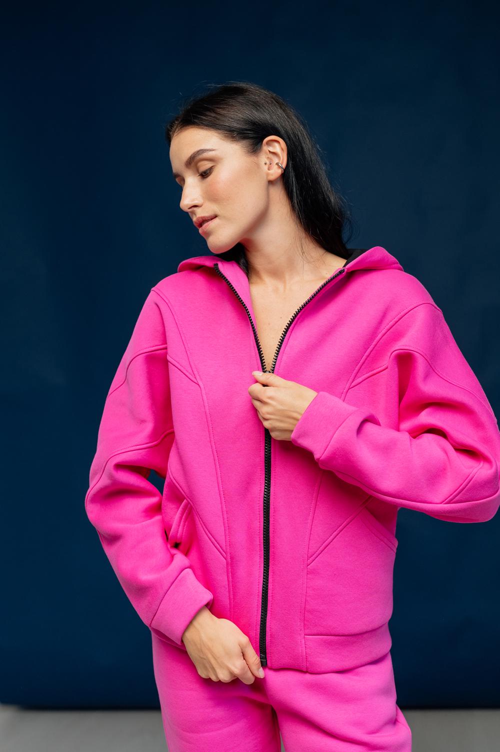 Свитшот женский Azuri XL Малиновый (6312-P70-XL) Свитшот женский Azuri XL Малиновый (6312-P70-XL)