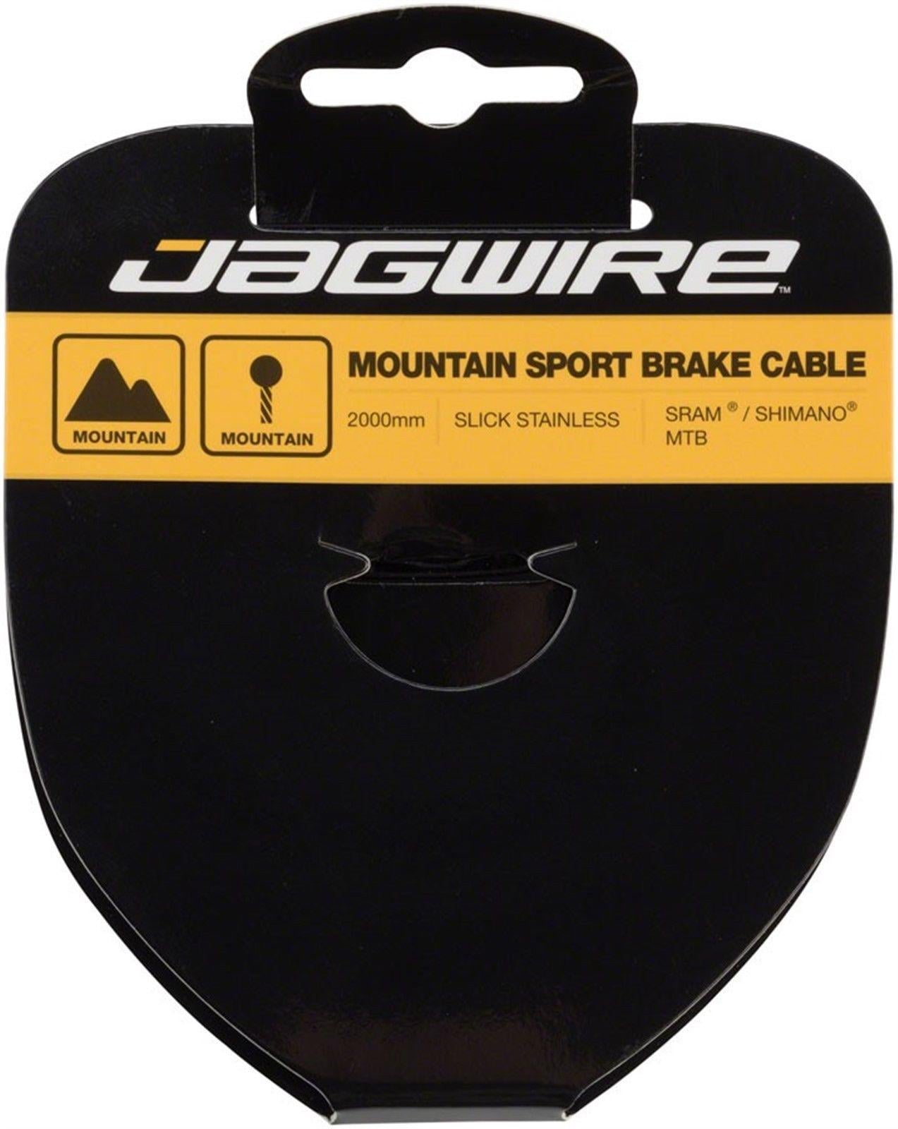 Трос для гальма JAGWIRE 94SS2750 шліфована нержавіюча сталь 1.5х2750 мм Sram/Shimano MTB (CAB-05-35)