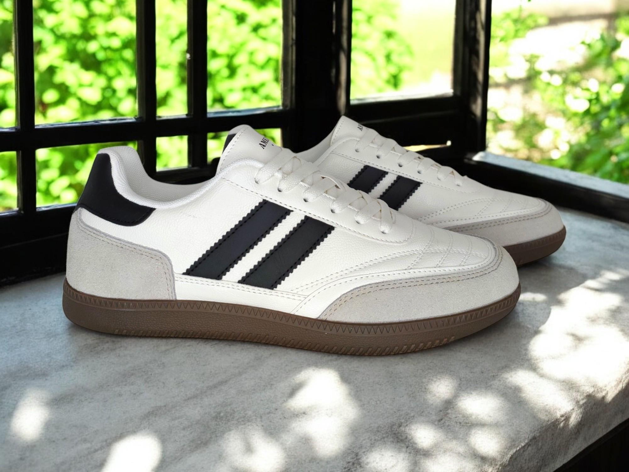 Кроссовки American club 34W натуральная кожа р. 41 Белый (25186298)