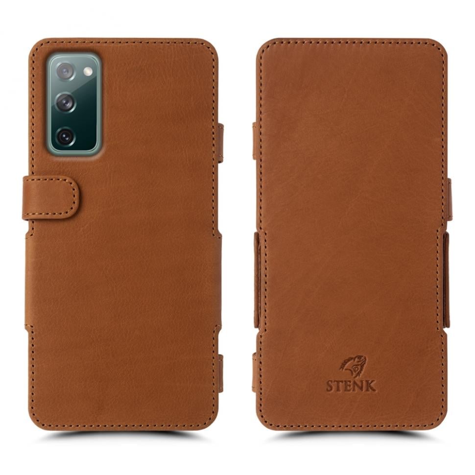 Чехол книжка Stenk Prime для Samsung Galaxy S20 FE Camel (69054) Чехол книжка Stenk Prime для Samsung Galaxy S20 FE Camel (69054)