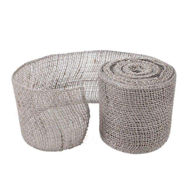 Стрічка Flora з мішковини 10х10 м Сірий (5009) Стрічка Flora з мішковини 10х10 м Сірий (5009)