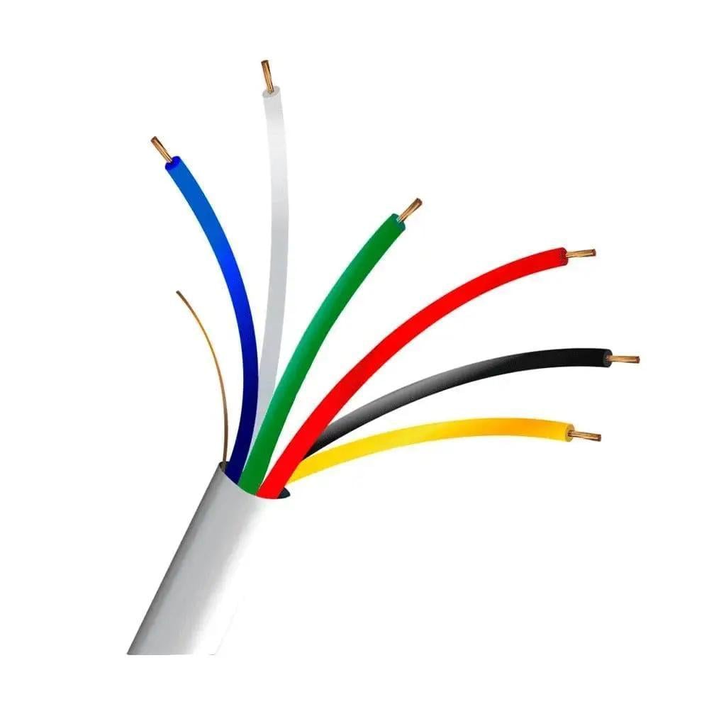 Кабель сигнальный Dialan Alarm 6х0,22 CCA экранированный 100 м (29177686)