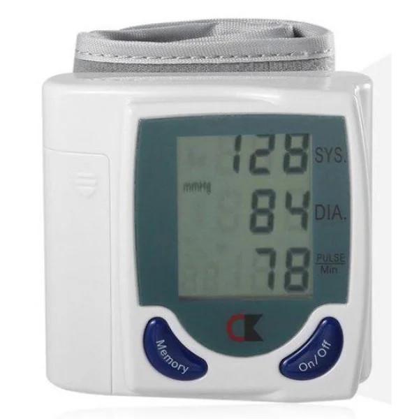 Тонометр автоматичний цифровий Blood Pressure Monitor Білий - фото 3