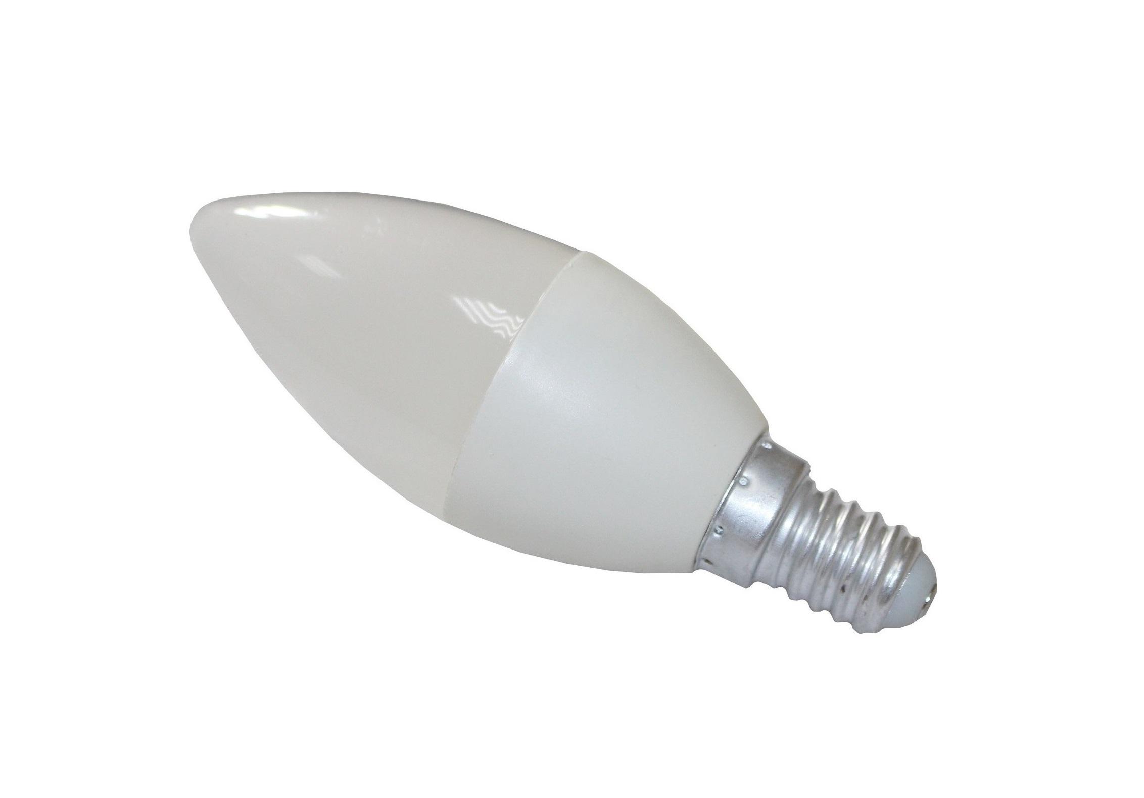 Світлодіодна лампа TechnoSystems LED Bulb-C37-8W-E14-220V-4000K-720L Silver (TNSy5000812) - фото 3