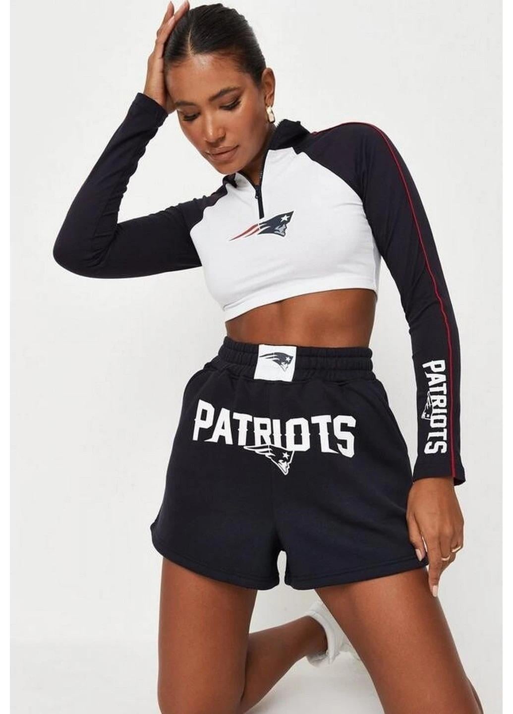 Шорты Missguided CL113802 р. 38 Темно-синий Шорты Missguided CL113802 р. 38 Темно-синий