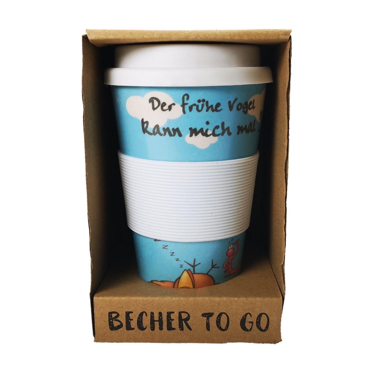 Кофейная кружка to Go Becher 350 мл Bambus Vogel
