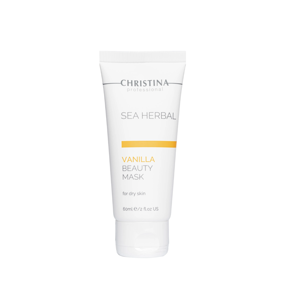 Ванільна маска краси для сухої шкіри CHRISTINA Sea Herbal Beauty Mask Vanilla 60 мл