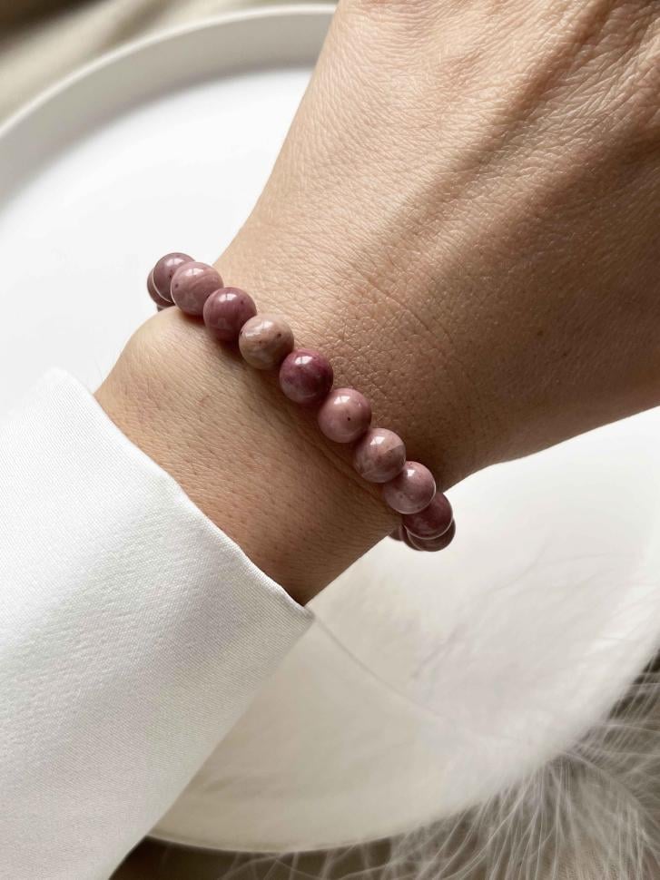 Браслет із родоніту (3437) Браслет із родоніту (3437)