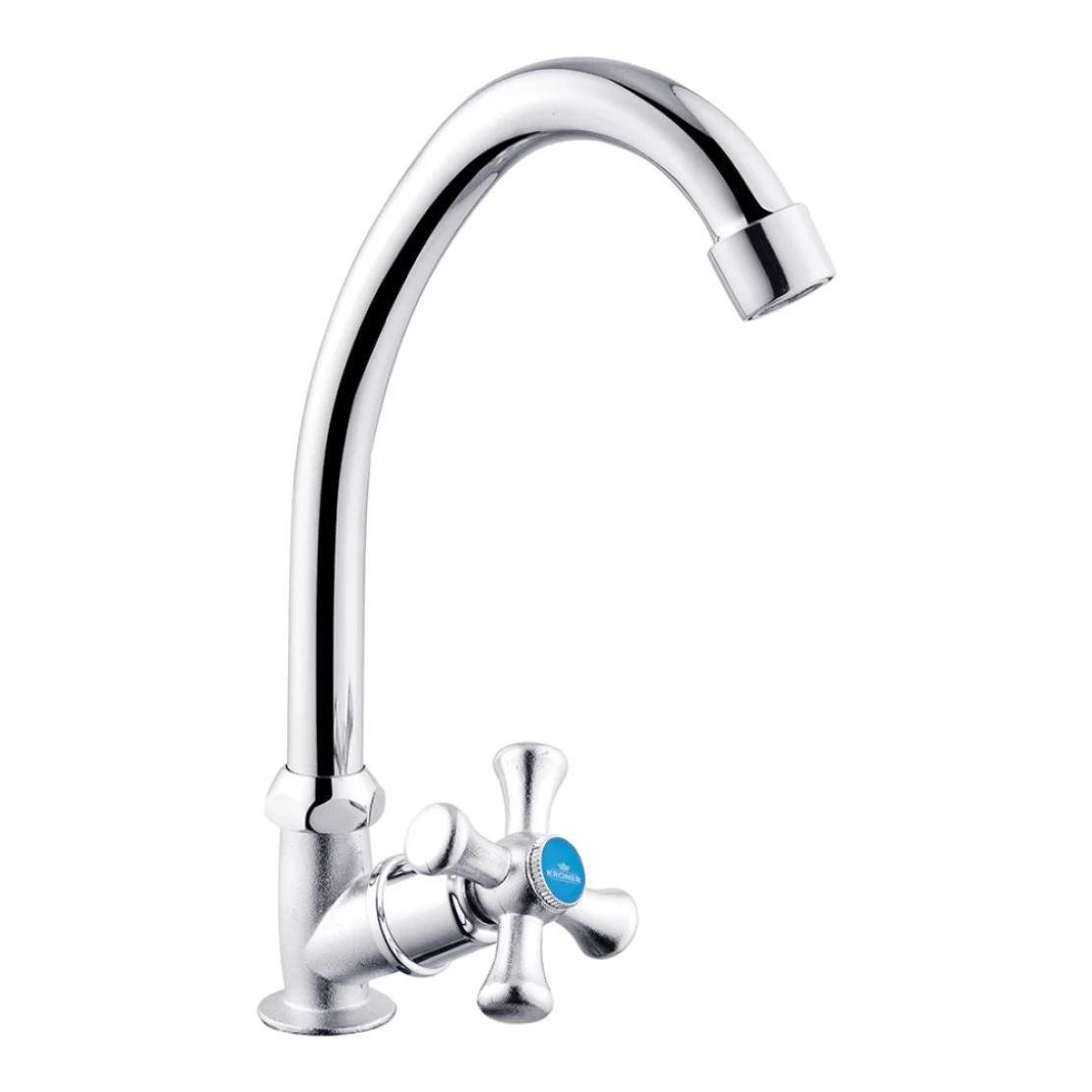 Монокран Kroner KRM Rhein C090 врезной одновентильный Хром (CV012068)