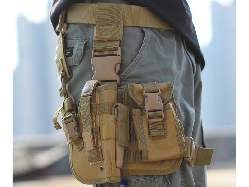 Кобура набедренная Smartex 3P Tactical ST-057 Black - фото 5 Кобура набедренная Smartex 3P Tactical ST-057 Black - фото 5