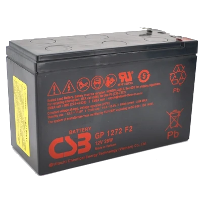 Батарея акумуляторна CSB GP1272F2 12В 7,2 А/г (3049984147)