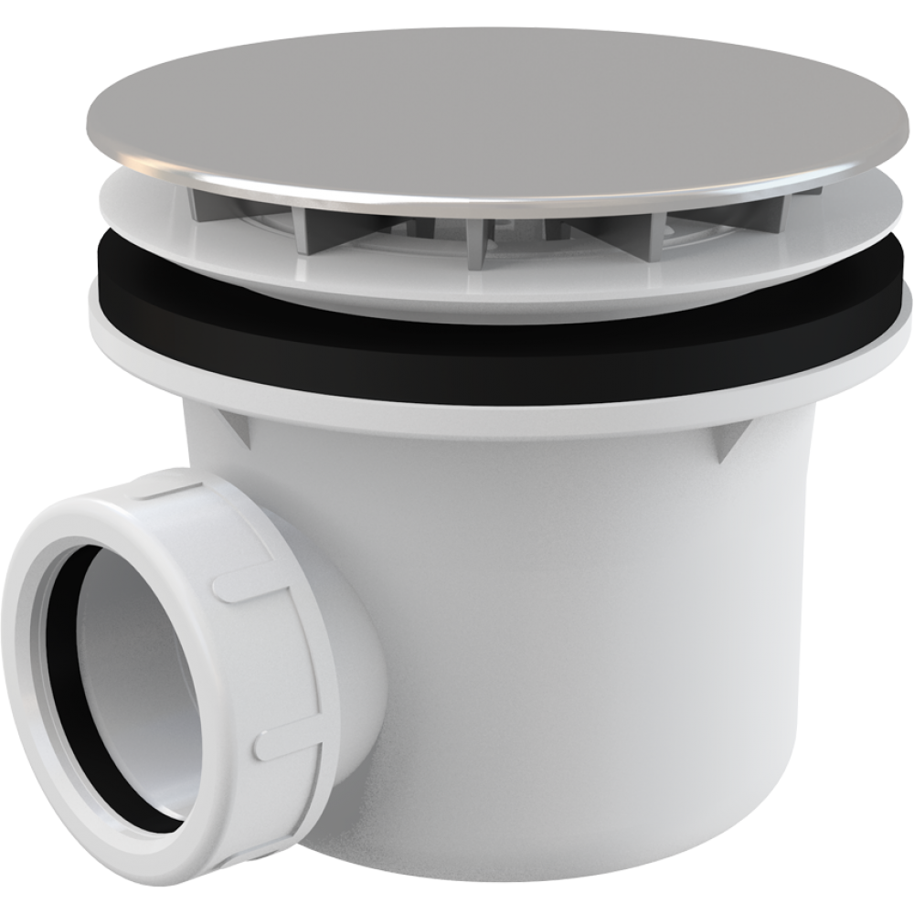 Сифон для душевого поддона Alca Plast A49CR Хром