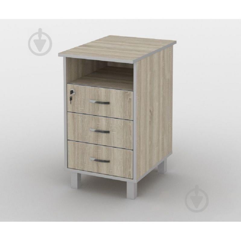 Тумба офисная Тиса Мебель ТМ-114/2 Сонома Тумба офисная Тиса Мебель ТМ-114/2 Сонома